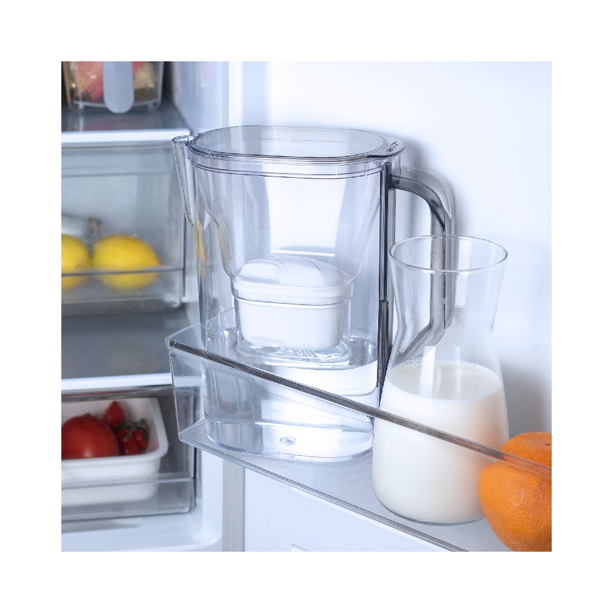 Dzbanek filtrujący Wessper D3 SLIM AquaMax 2,7 l czarny – przechowywanie w lodówce