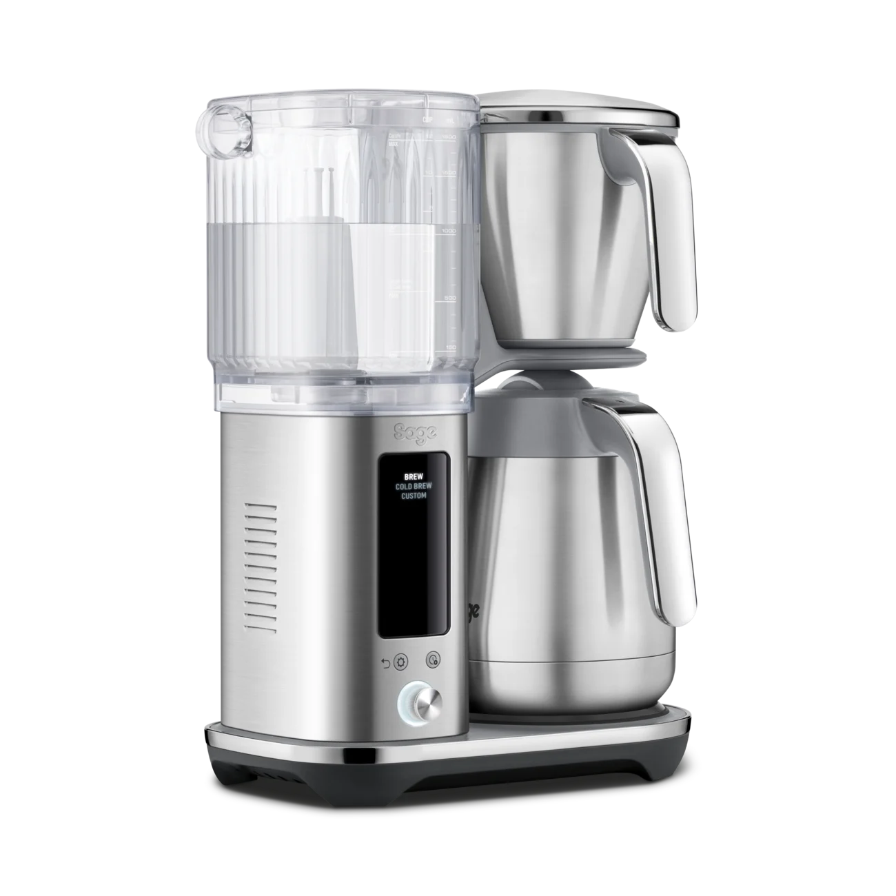Ekspres przelewowy Sage the Luxe Brewer Thermal SDC465BSS – widok z boku