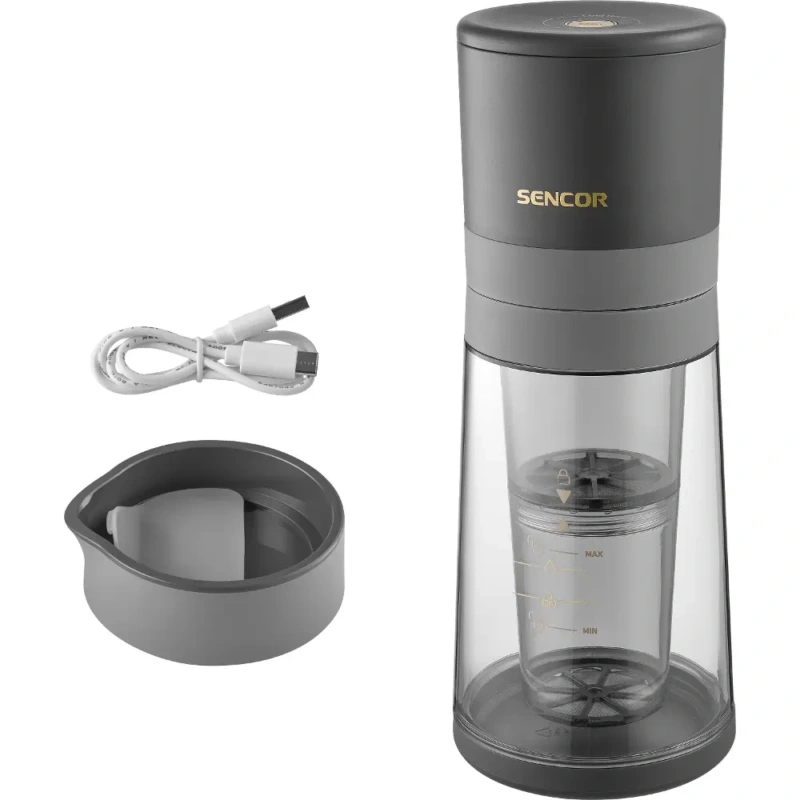 Ekspres do cold brew Sencor SCE 1000BK z kablem USB-C i pokrywką