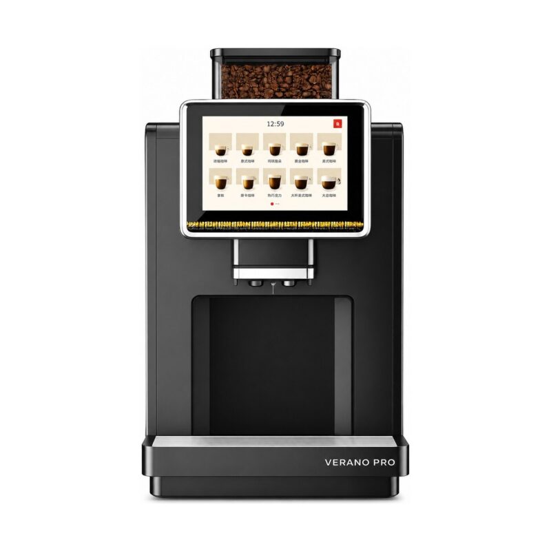 Ekspres automatyczny Verano Pro V1 — widok z przodu