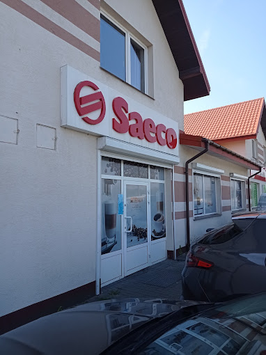 Wejście do punktu serwisowego Saeco