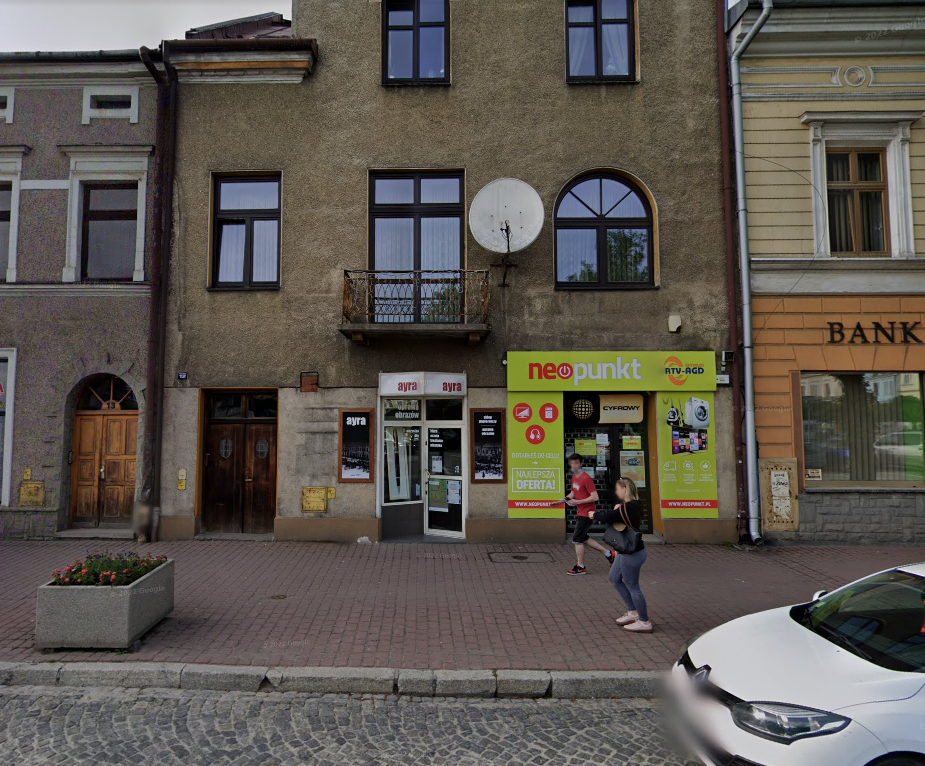 Budynek punktu przyjęcia ekspresów w Nowym Targu